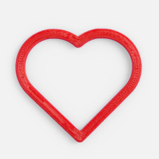 Подвеска Contour, 3D-печать на заказ, сердце