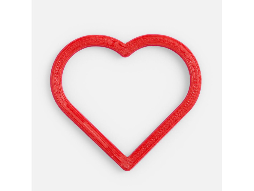 Подвеска Contour, 3D-печать на заказ, сердце