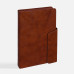 Ежедневник Leadmark, недатированный, коричневый