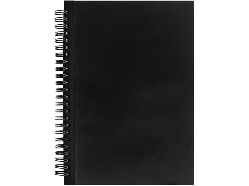 Ежедневник Notera Maxi, недатированный, черный