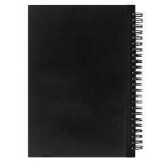 Ежедневник Notera Maxi, недатированный, черный