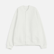 Бомбер унисекс AtmosWear, молочно-белый