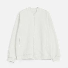 Бомбер унисекс Estado, молочно-белый