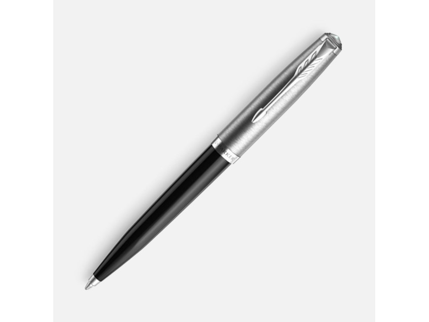Ручка шариковая Parker 51 Black CT, черная