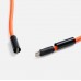Кабель-ланьярд energyFlex Power Delivery 60 Вт, оранжевый