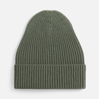 Шапка Catch Match без помпона, зеленая (полынь)
