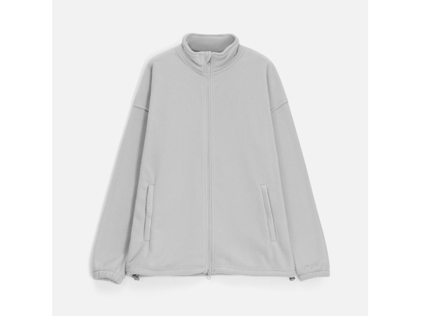 Куртка флисовая унисекс Nebo, светло-серая