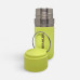 Термобутылка Go Quick Flip 470, желто-зеленая (цитрон)
