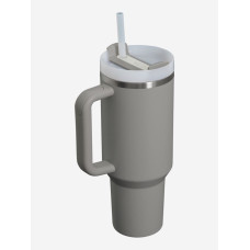 Термокружка Quencher H2.0 1180 с трубочкой, серая