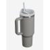Термокружка Quencher H2.0 1180 с трубочкой, серая