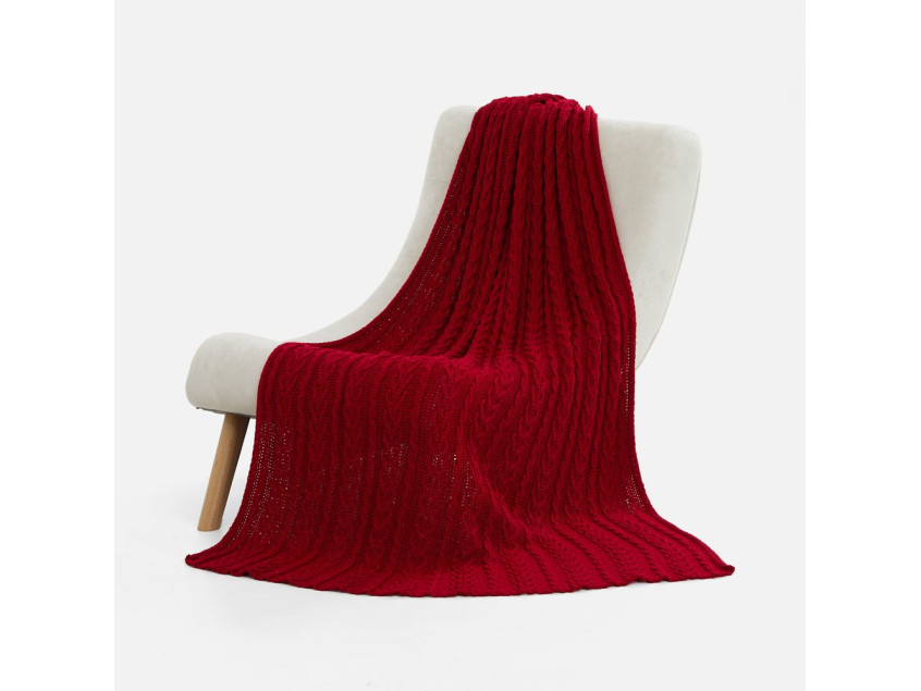 Плед Eloisa, красный