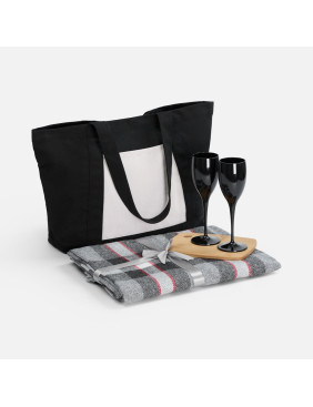 Набор Festin с серым пледом