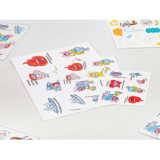 Наклейки из ПВХ Sticker Pack на заказ, M