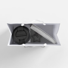 Набор Astrela, белый с серебристым