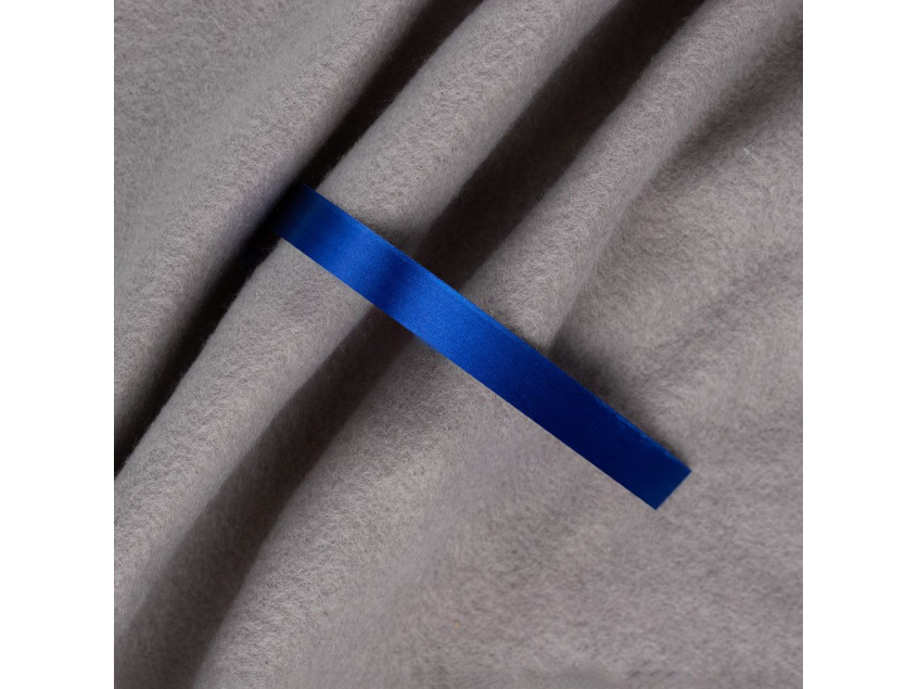 Лента сатиновая Satin 10 S, синяя, 50 см