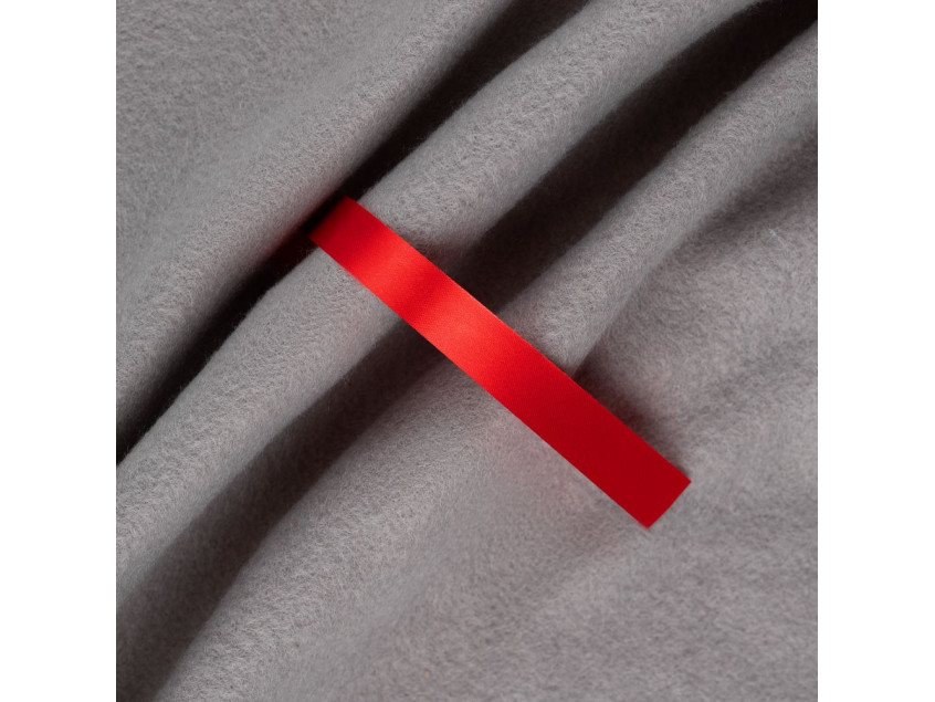 Лента сатиновая Satin 10 S, красная, 50 см