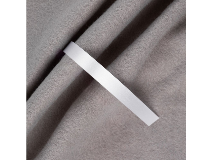 Лента сатиновая Satin 10 S, белая, 50 см