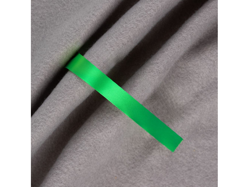 Лента сатиновая Satin 10 S, зеленая, 10 см