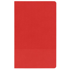 Ежедневник Knit, недатированный, красный