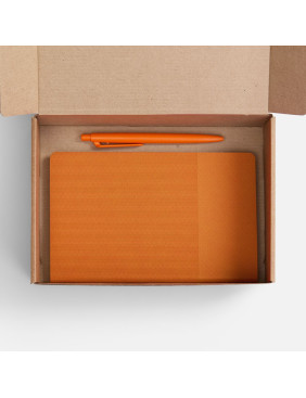 Набор Knit Warm, оранжевый