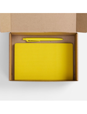 Набор Knit Warm, желтый