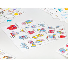 Наклейки UV-DTF Stiker Pack на заказ, S Наклейки UV-DTF Stiker Pack на заказ, S