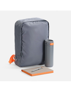 Набор Flexpen Travel, серый с оранжевым