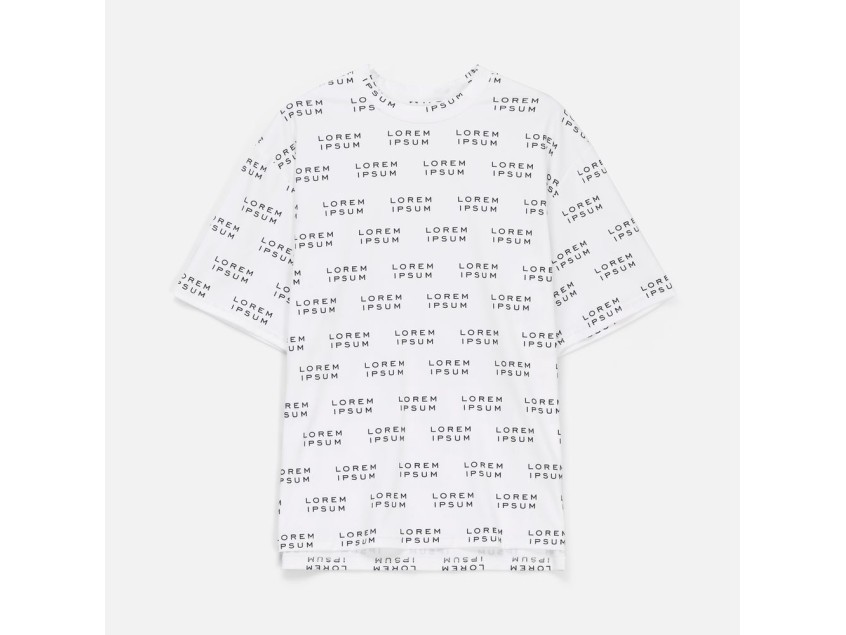 Футболка унисекс Senti с полной запечаткой на заказ