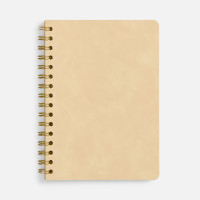 Ежедневник Spiral, недатированный, бежевый