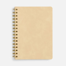 Ежедневник Spiral, недатированный, бежевый
