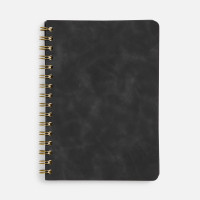 Ежедневник Spiral, недатированный, черный