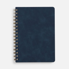 Ежедневник Spiral, недатированный, синий