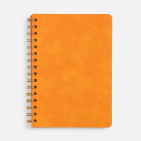 Ежедневник Spiral, недатированный, оранжевый