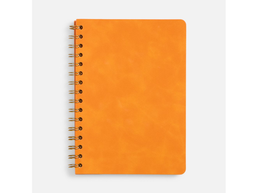Ежедневник Spiral, недатированный, оранжевый