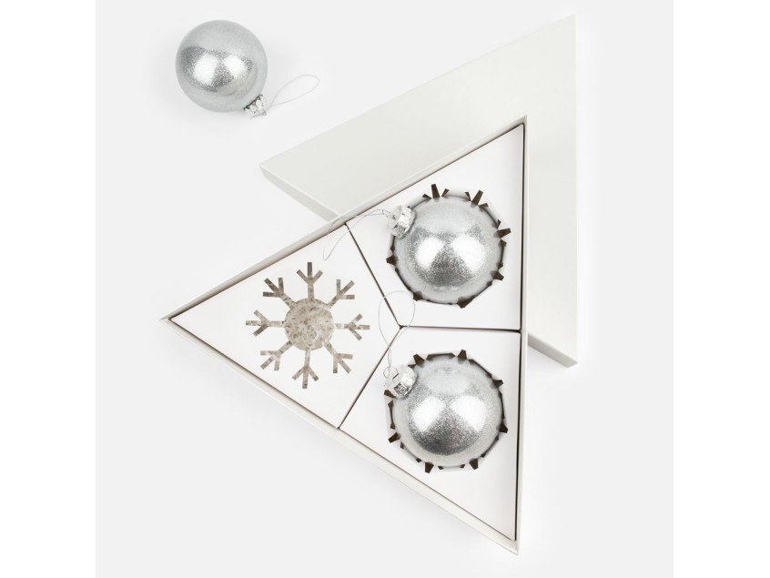 Набор Finery Trio, серебристый