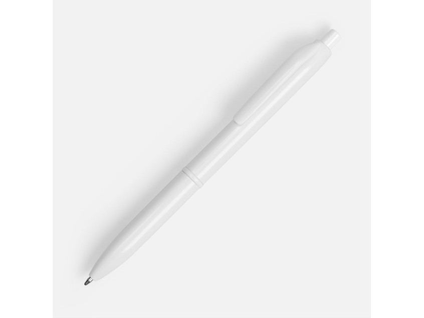Ручка шариковая Bright Pop, белая