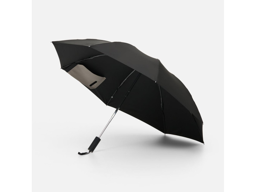 Зонт обратного сложения Easyroll, черный