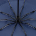 Зонт обратного сложения twoGether с двойным куполом, темно-синий