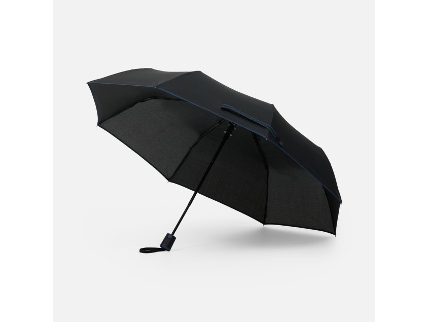 Зонт складной Edgeline, темно-синий