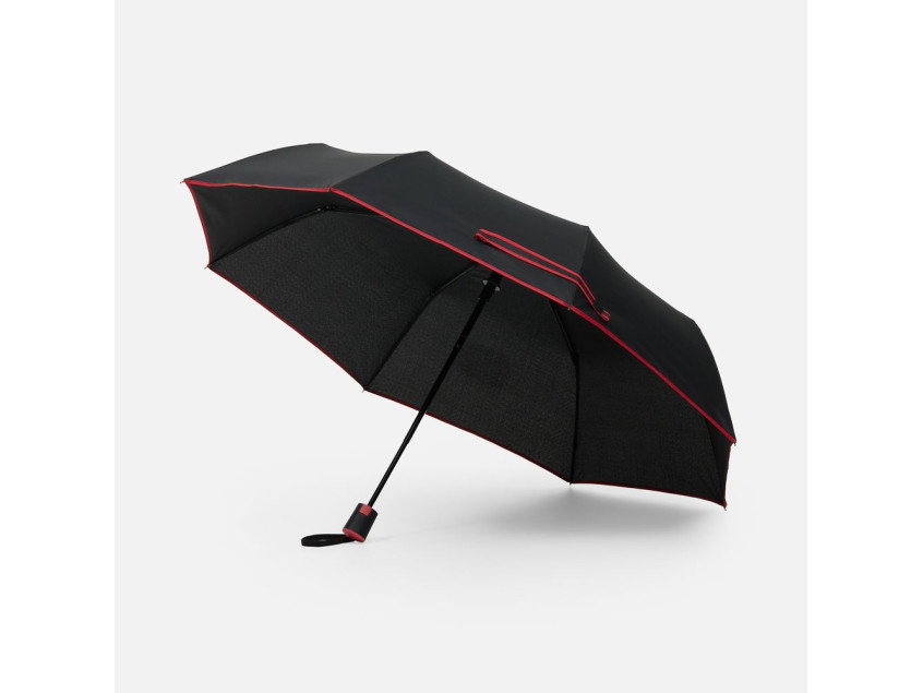 Зонт складной Edgeline, красный