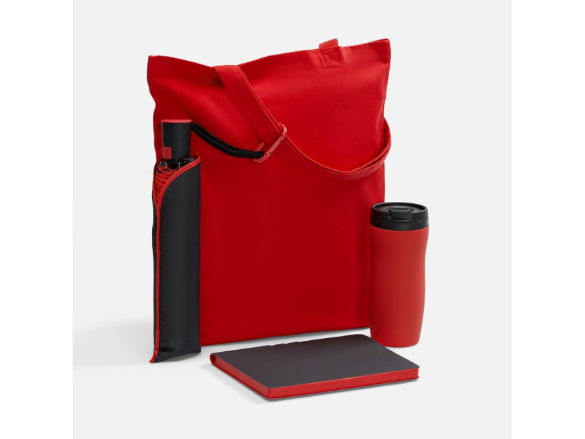 Набор Flexpen Black Walk, черный с красным