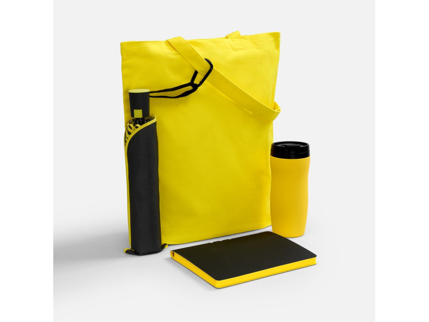 Набор Flexpen Black Walk, черный с желтым