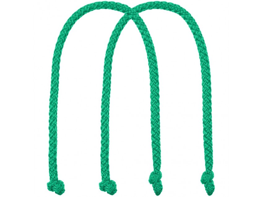 Ручки Corda для пакета L, зеленые