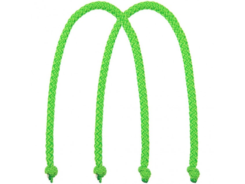 Ручки Corda для пакета M, ярко-зеленые (салатовые)