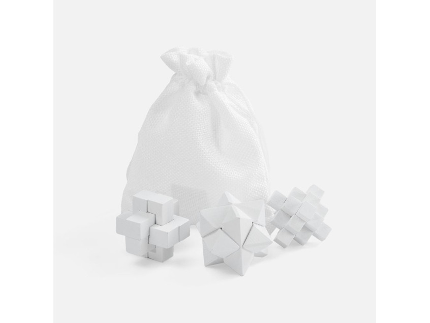 Набор из 3 головоломок Tickler Arcade, белый