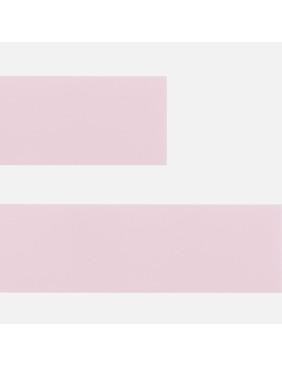 Лента силиконовая Biguna 35 S, прозрачная розовая, 20 см