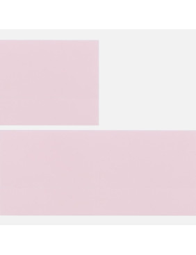 Лента силиконовая Biguna 50 S, прозрачная розовая, 40 см