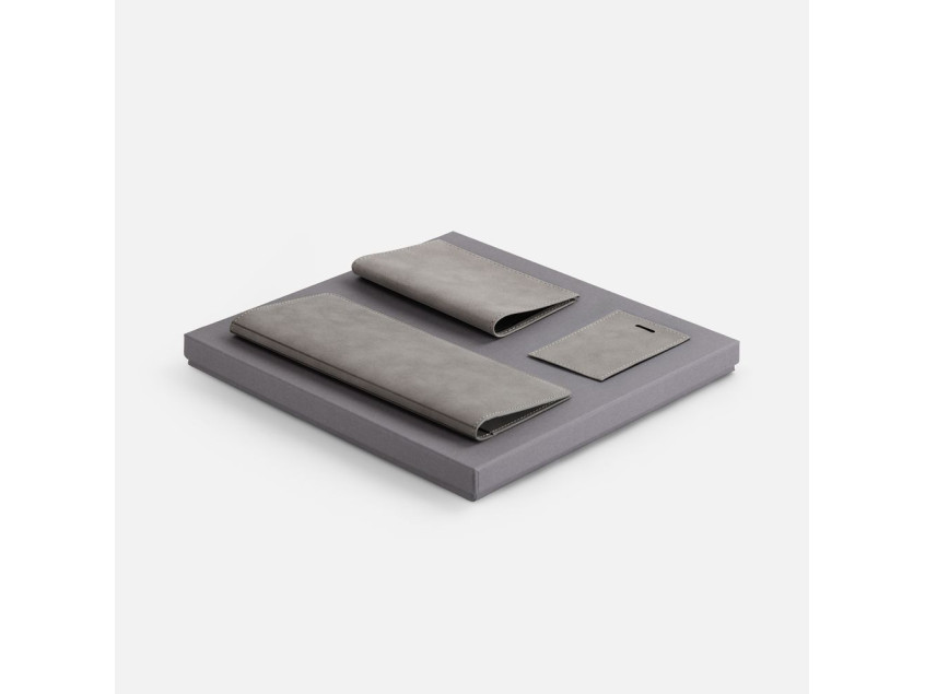 Набор Nubuk Trio, серый Набор Nubuk Trio, серый