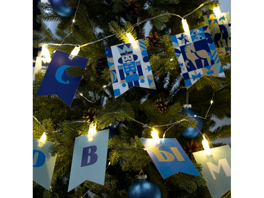 Гирлянда с прищепками Lumitale