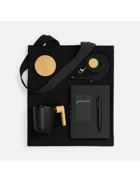 Набор Trait Office, черный с бирюзовым